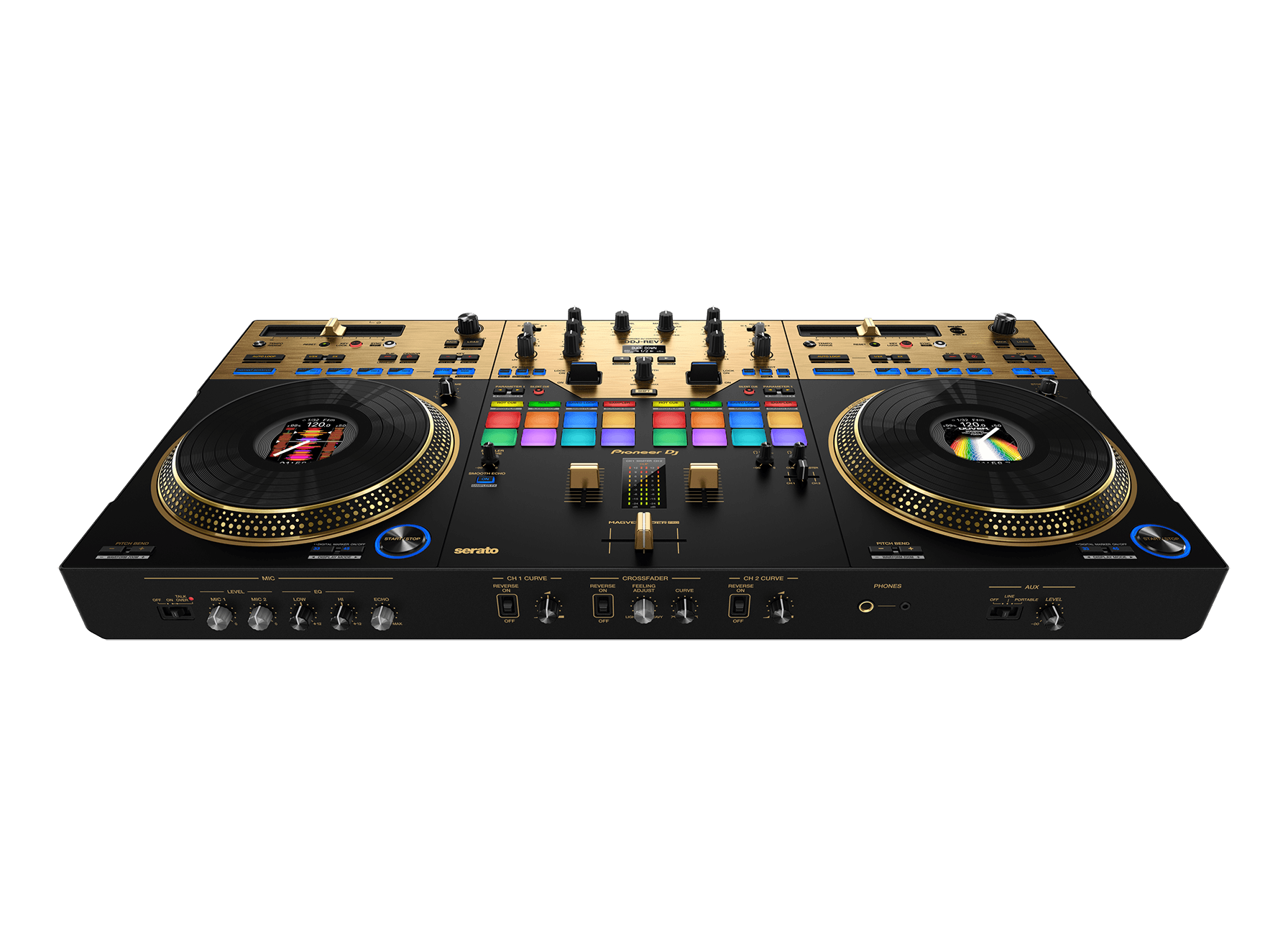 Controlador Pioneer Alpha Tetha DDJ-REV7 N Gold (Dorada)